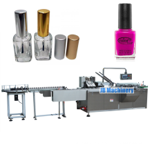 Automatic nail polish bottle cartoning machine, gel polish box packing machine
